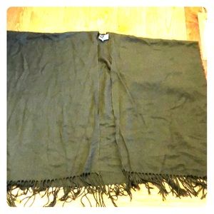 Oversized Pancho scarf wrap from Forever 21 NWOT